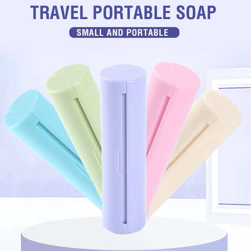 Disposable Outdoor Toiletry Hand Wash Soap Roll Sheets Dissolving Scented Paper Soap