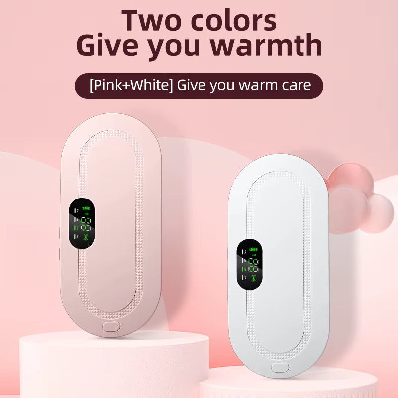High Quality Portable Graphene Cramps Menstrual Warm Palace Massager Period Pain Relief Belt