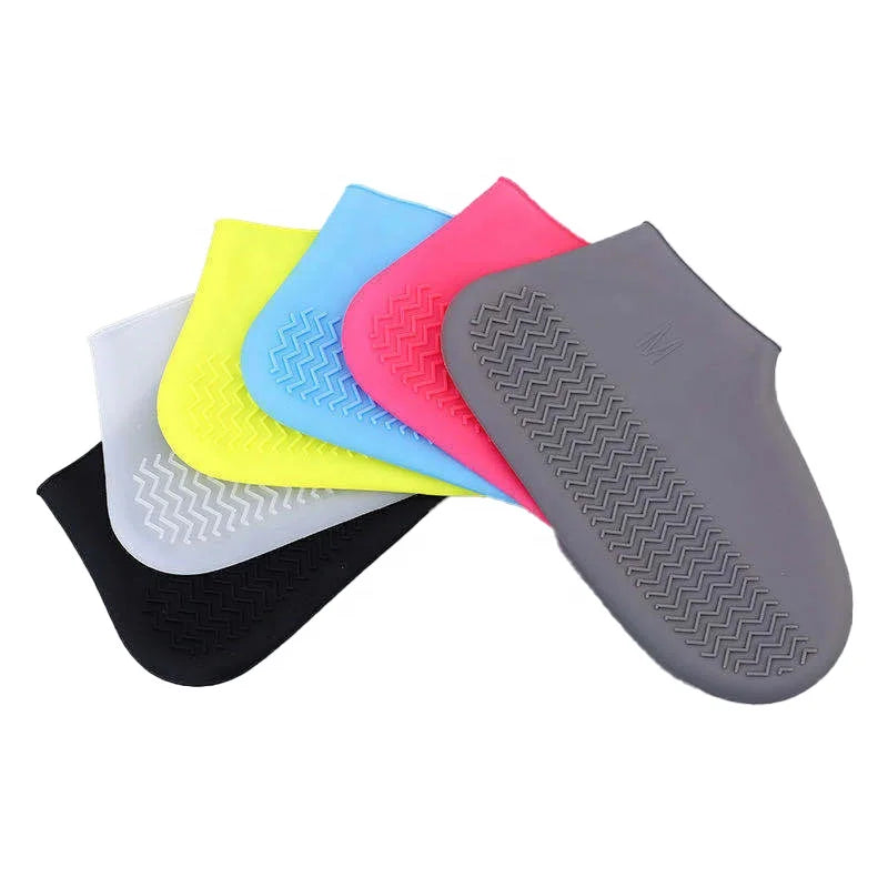 Outdoor Shoe Protectors Reusable Rain Boots Silicone Waterproof Shoe Covers