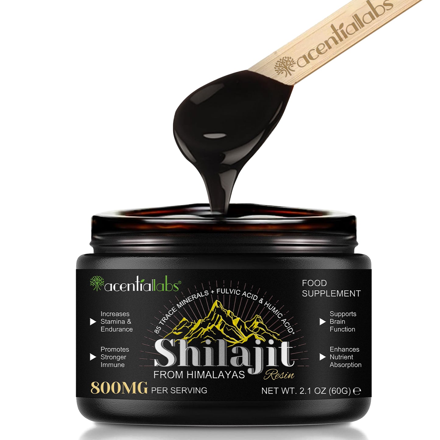 Résine Shilajit de l'Himalaya