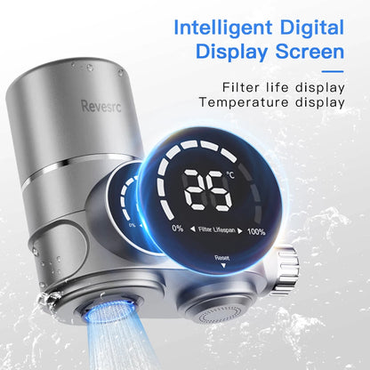 2025 New Kitchen Smart Tap UV Water Purifier Tap Faucets Filter for Home Drinking with anti Scale Chlorine Filter Cartridge
