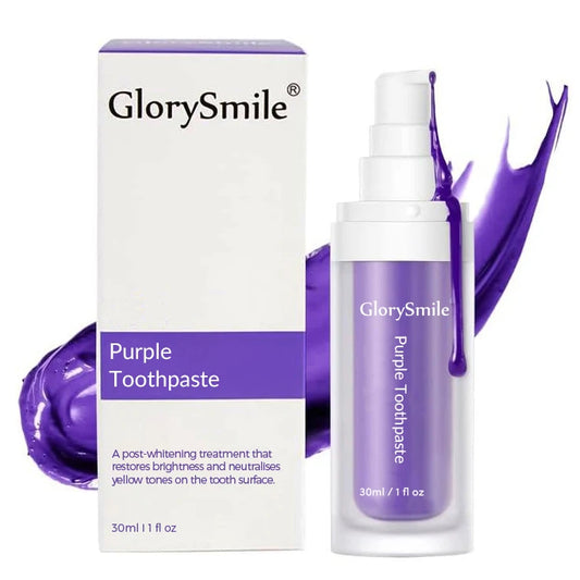 Dentifrice Blanchissant Glorysmile V34 30Ml Format Voyage Sérum Correcteur de Couleur pour Fumeur