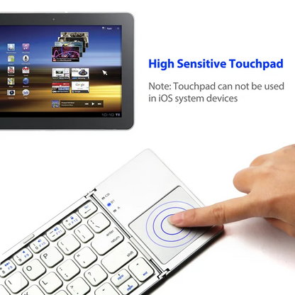Clavier pliable Bluetooth rechargeable