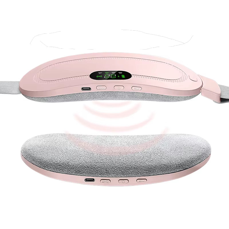 High Quality Portable Graphene Cramps Menstrual Warm Palace Massager Period Pain Relief Belt