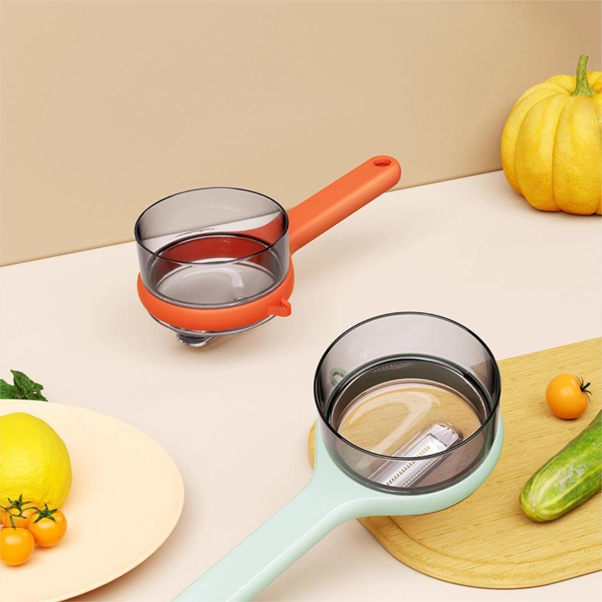 Eplucheur de fruits et légumes avec boîte de rangement