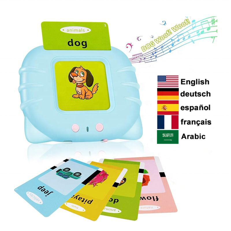 Jeu éducatif pour enfants avec cartes, son et image