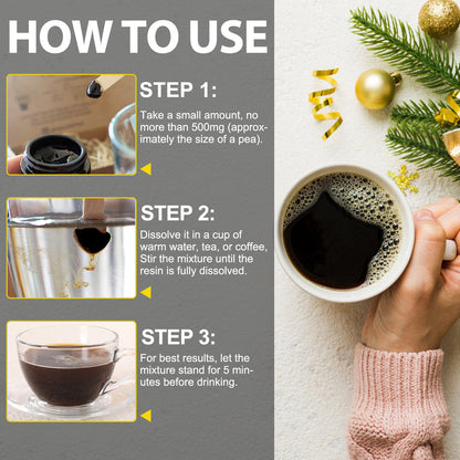 Résine Shilajit de l'Himalaya