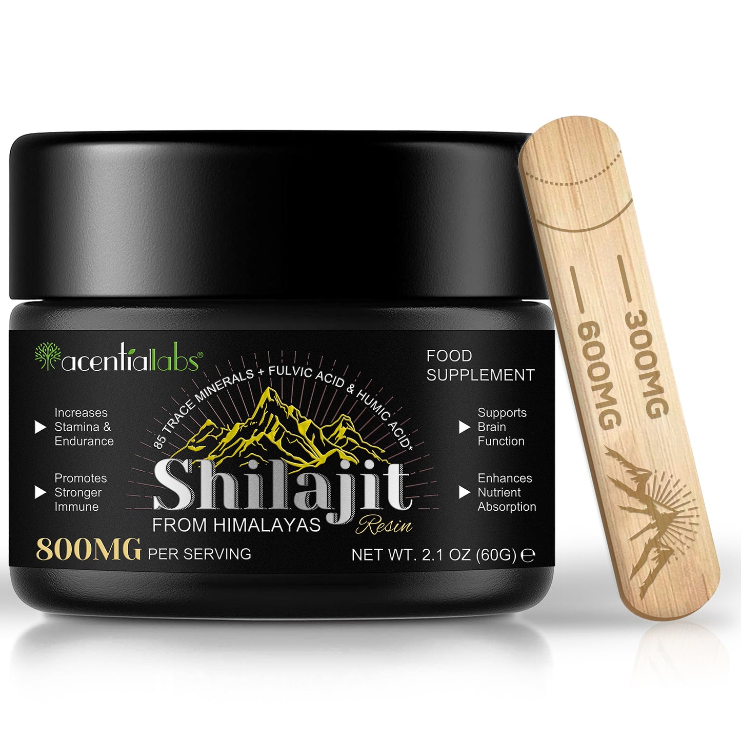 Résine Shilajit de l'Himalaya