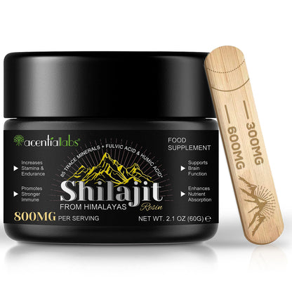 Résine Shilajit de l'Himalaya
